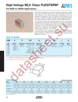 0805AC471KAZ1A datasheet  